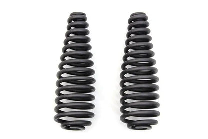 V-Twin Black 6 Inch Seat Spring Set with Mounting Hardware - Durable Motorcycle Suspension Components by V-Twin