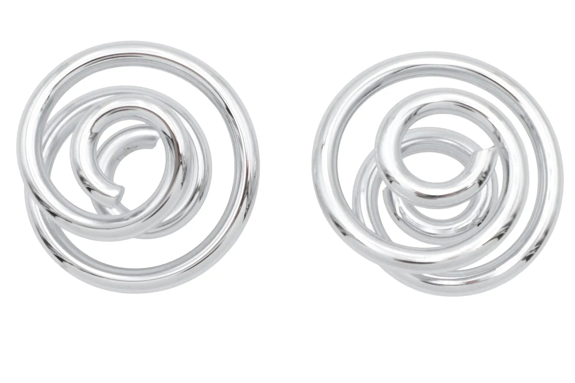 V-Twin Chrome 1 Inch Seat Spring Set (Part Number 28-6114) by V-Twin