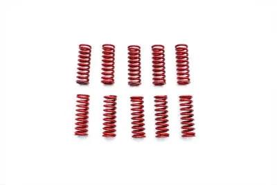 V-Twin Clutch Spring Set for Harley Davidson FL 1968-1977 - Heavy Duty 10-Piece Red Coated Kit by V-Twin