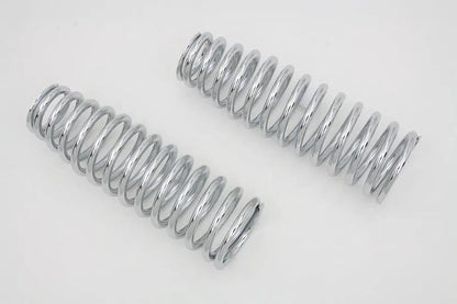 V-Twin Chrome Upper Spring Fork Springs for Harley Davidson FXSTS (1988-1997) by V-Twin