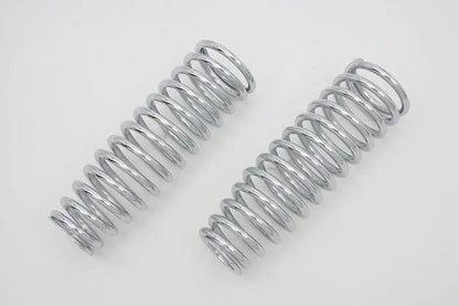 V-Twin Chrome Upper Spring Fork Springs for Harley Davidson FXSTS (1988-1997) by V-Twin