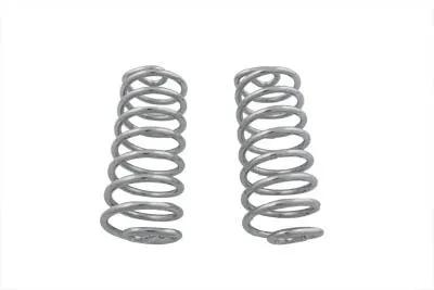 V-Twin Chrome 5 Inch Seat Spring Set for Harley Davidson FLH (1965-1974) by V-Twin