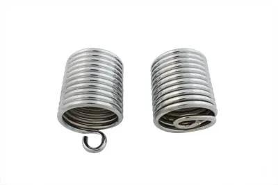 V-Twin Chrome Auxiliary Seat Spring Set for Harley Davidson WL (1936-1945) by V-Twin
