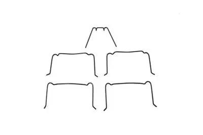 V-Twin 970324S Side Spring for Headlamp Door - Fits Harley Davidson FL (1960-1969) by V-Twin