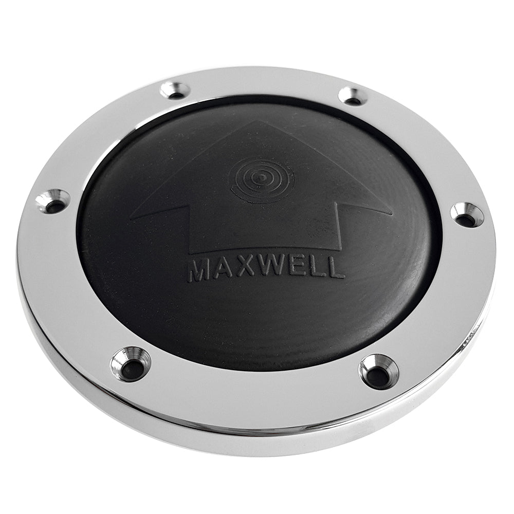 Maxwell P19001 Footswitch with Chrome Bezel - Heavy-Duty Waterproof Control Switch