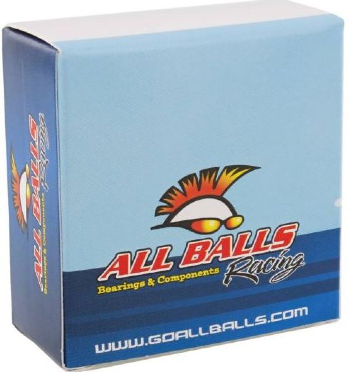 All Balls Racing Open Ball Bearing 30-55-13, Model 6006 for Motorcycle and ATV Applications