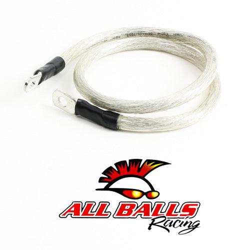 All Balls Racing 78-127 27-Inch Clear Battery Cable for Reliable Power Connections