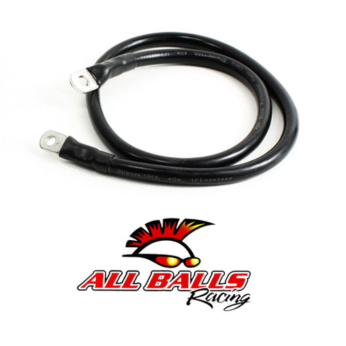 All Balls Racing 78-130-1 30-Inch Black Battery Cable for Enhanced Vehicle Power Delivery