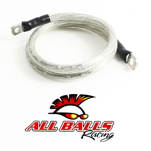 All Balls Racing 78-132 32-inch Clear Battery Cable for Reliable Power Delivery