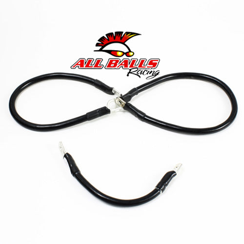 All Balls Racing Black 8-inch, 15-inch, and 17-inch Wheel Spacers Set
