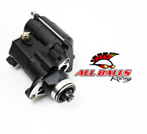 All Balls Racing Big Twin Starter 1.4KW Black for Harley Davidson 2007 & Up - Part #80-1013
