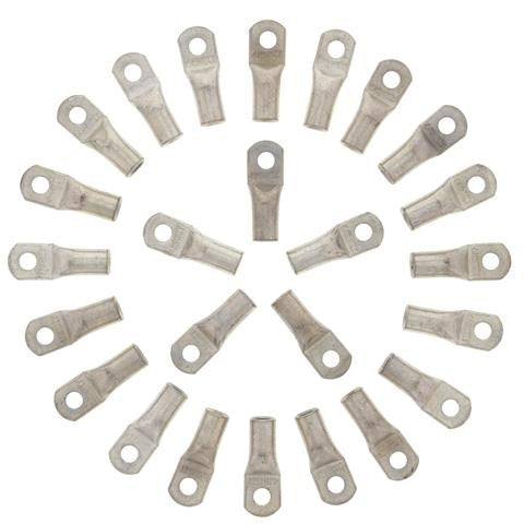 All Balls Racing 1/4" Lug Terminal 4 AWG Kit - Durable Copper Crimp Connectors
