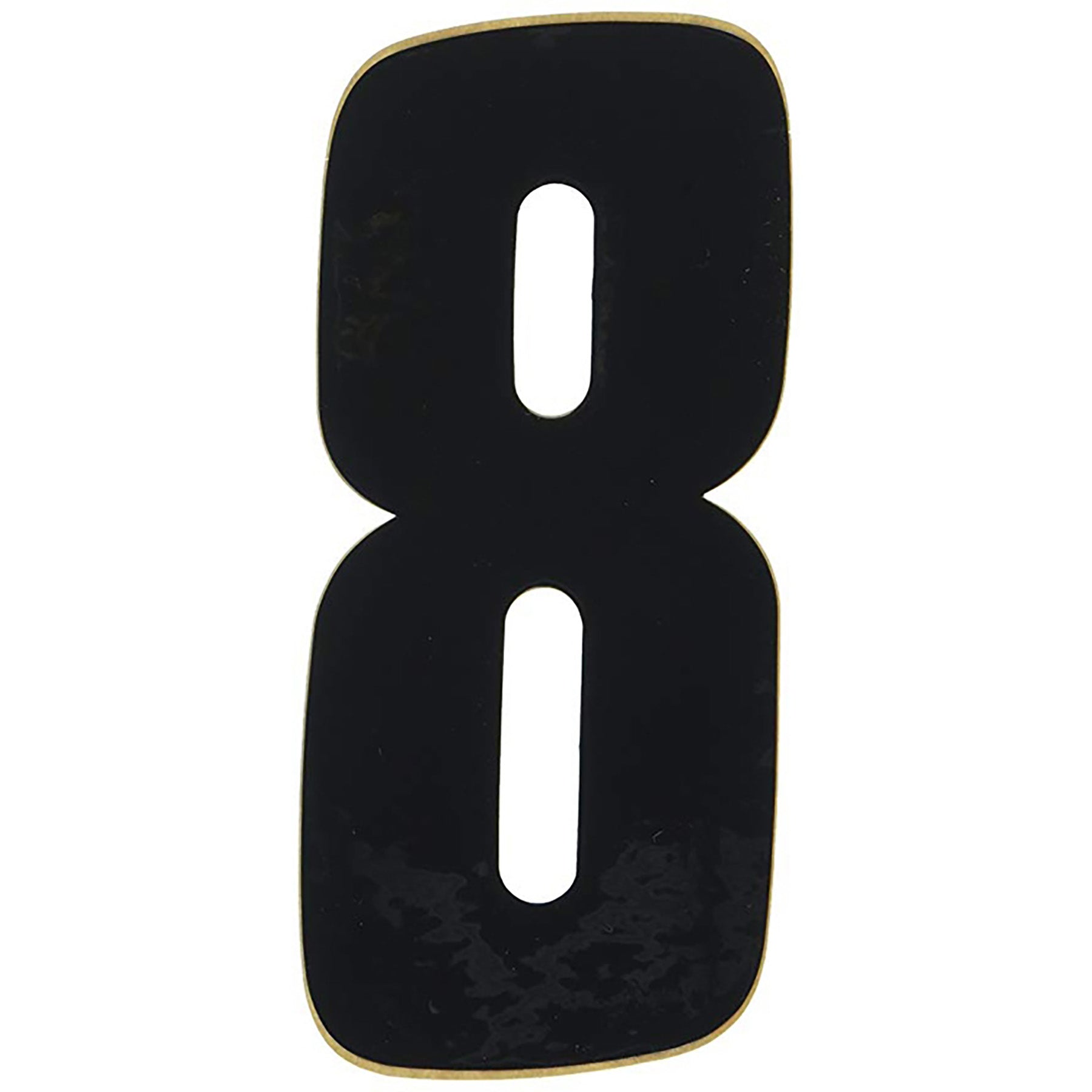 Factory Effex FX 2015 Numbers Standard 8-inch Black Set - Custom Motorcycle Number Plates