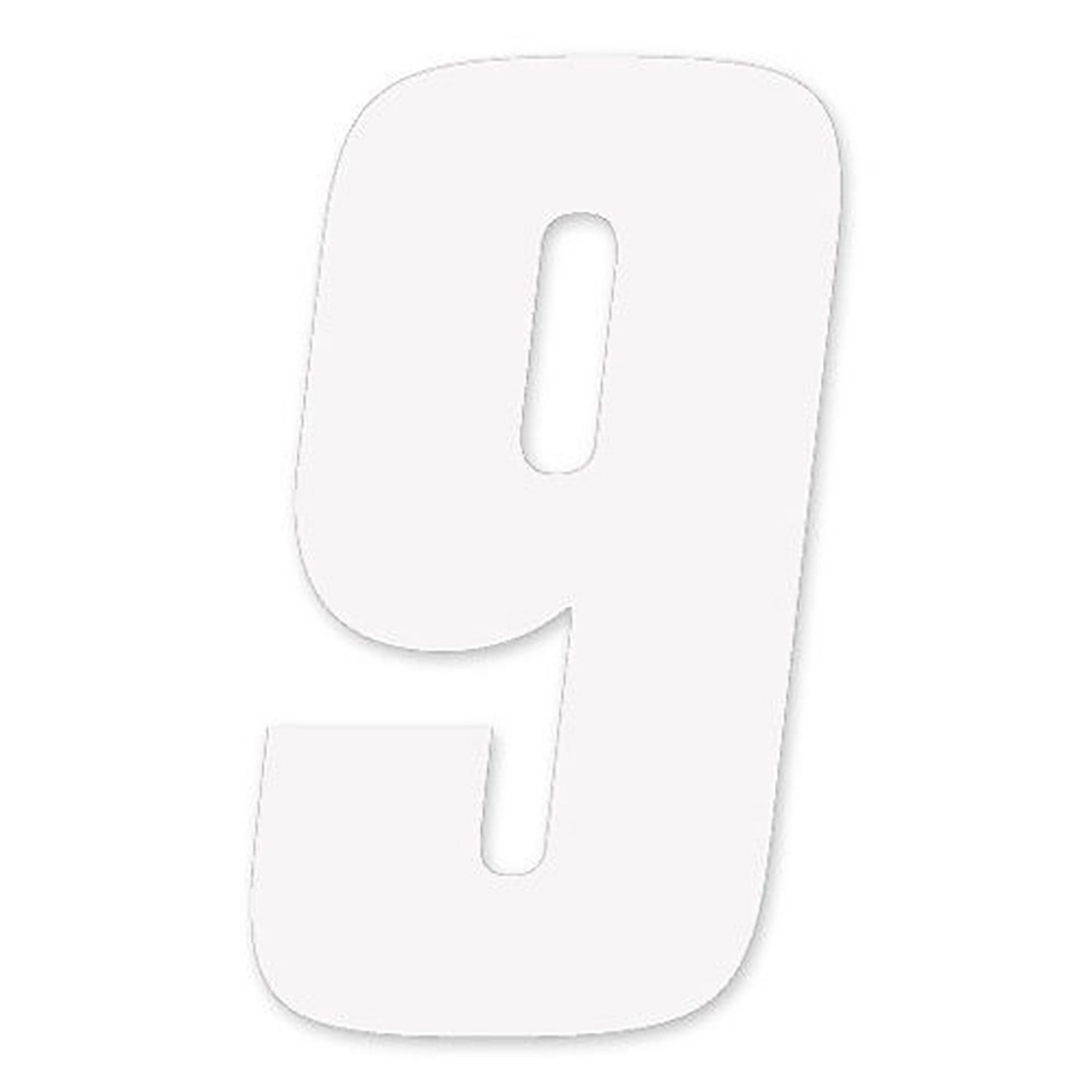 Factory Effex FX 2015 Numbers Standard 8-Inch White Set (Part No. 02-4489)