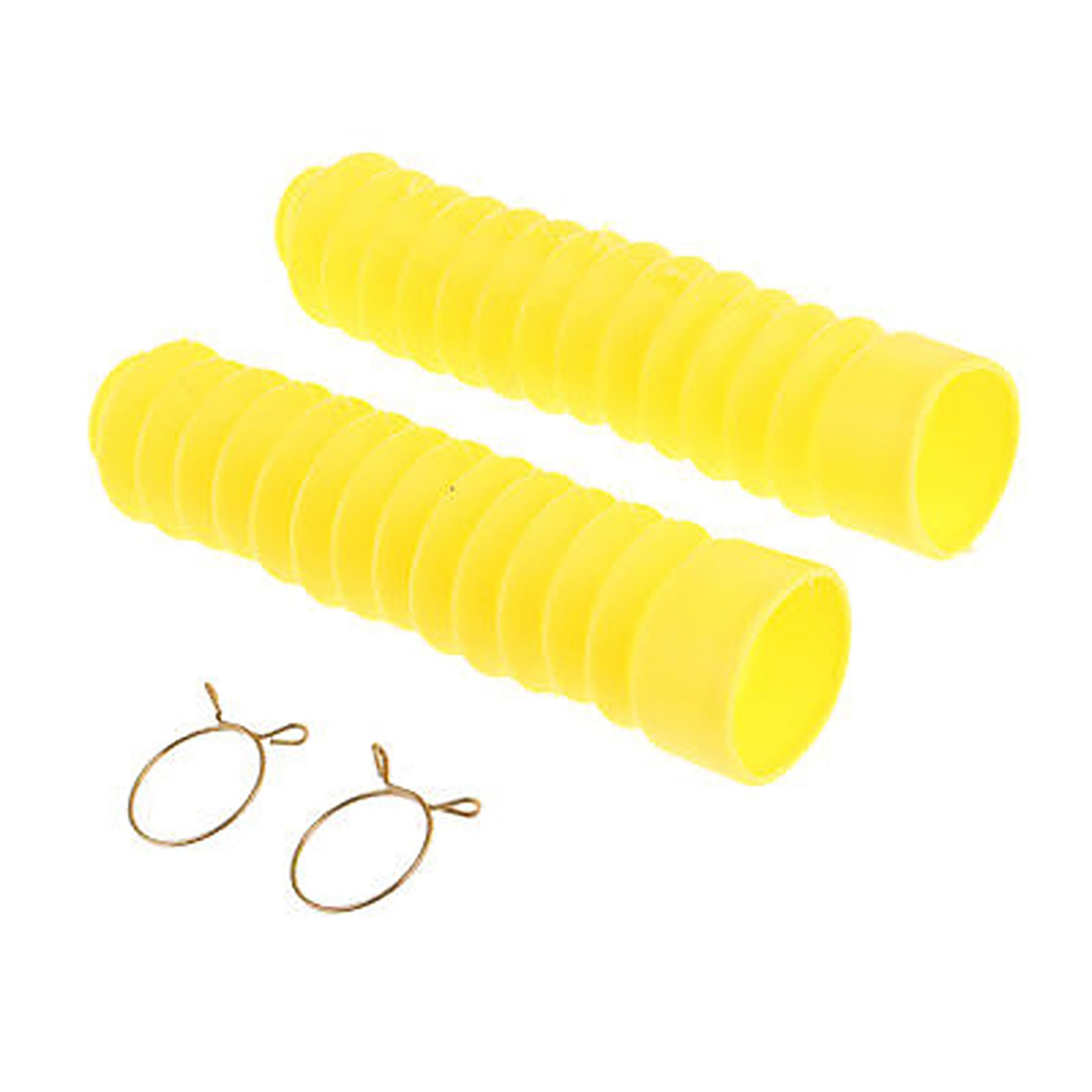 EMGO F/Gaiters Yellow 43mm - Durable Motorcycle Protective Gear Set