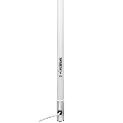 Shakespeare 5120 Centennial Style 8' AM/FM Marine Antenna with Reduced Length Design
