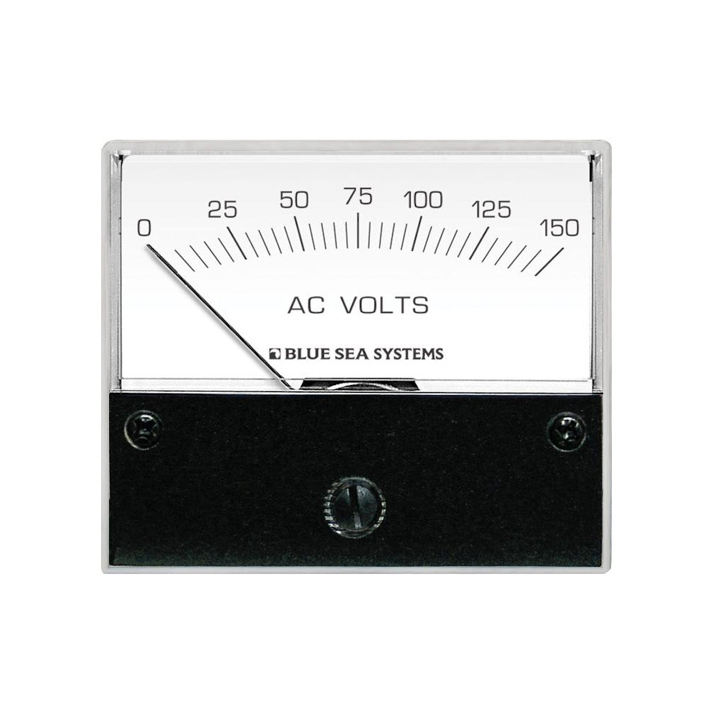 Blue Sea Systems 9353 AC Analog Voltmeter 0-150V AC for Accurate Voltage Monitoring