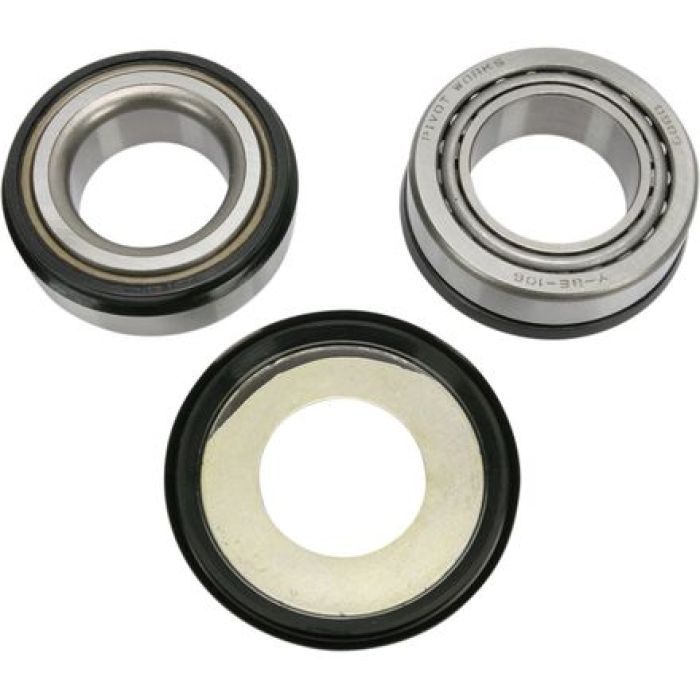 Pivot Works PWSSK-HD02-000 Steering Stem Bearing Kit for Enhanced Handling and Durability