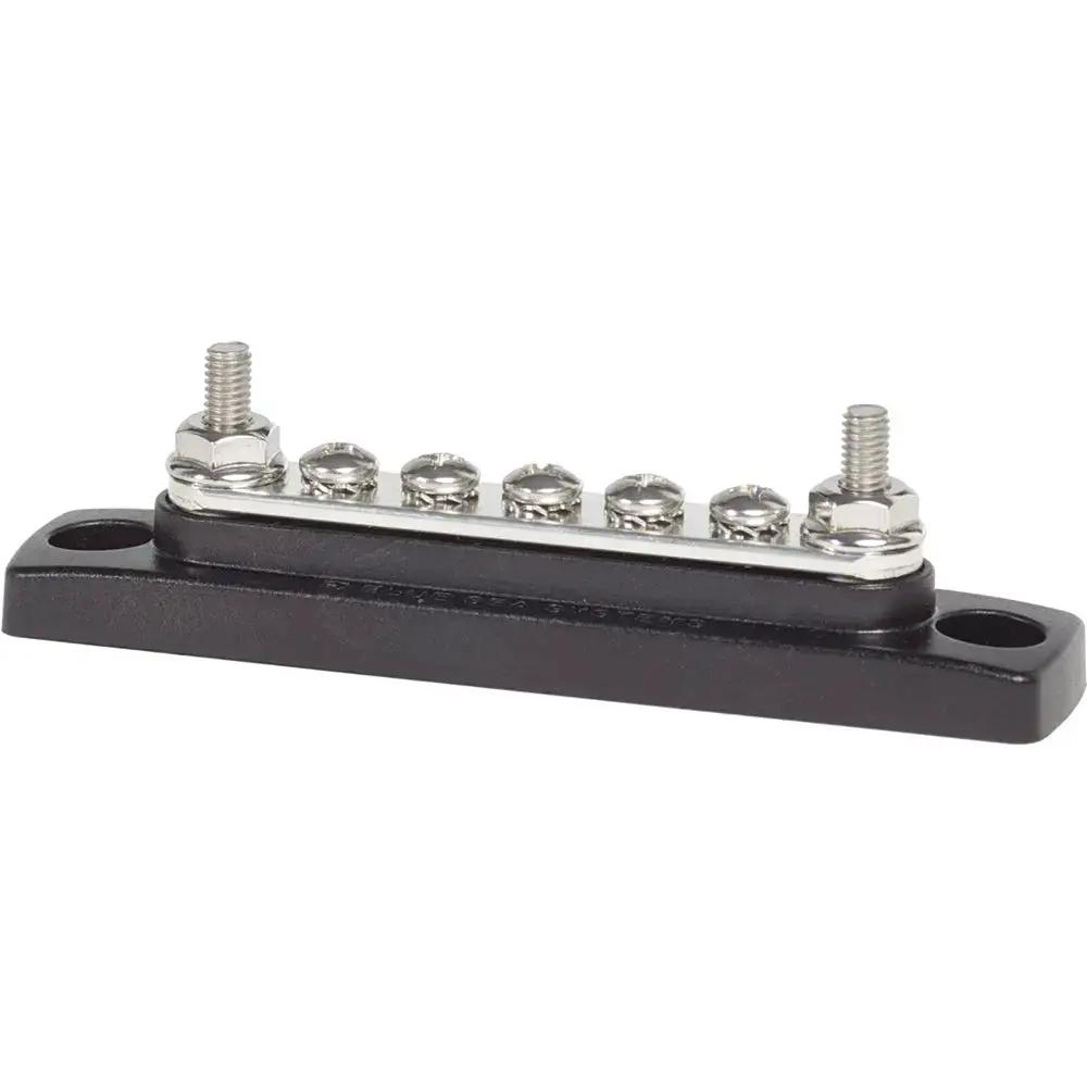Blue Sea Systems 2304 MiniBus 100 Ampere Common BusBar with 5 x 8-32 Screw Terminals by Blue Sea Systems