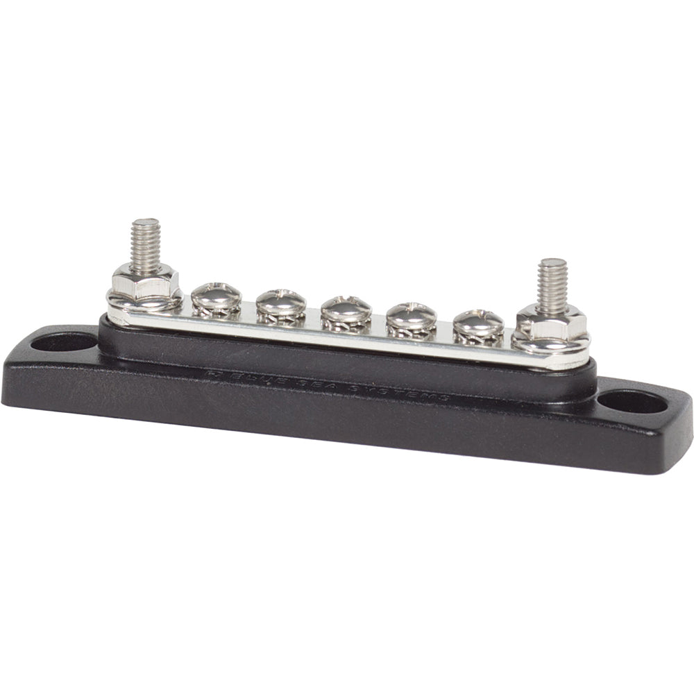 Blue Sea Systems 2304 MiniBus 100 Ampere Common BusBar with 5 x 8-32 Screw Terminals
