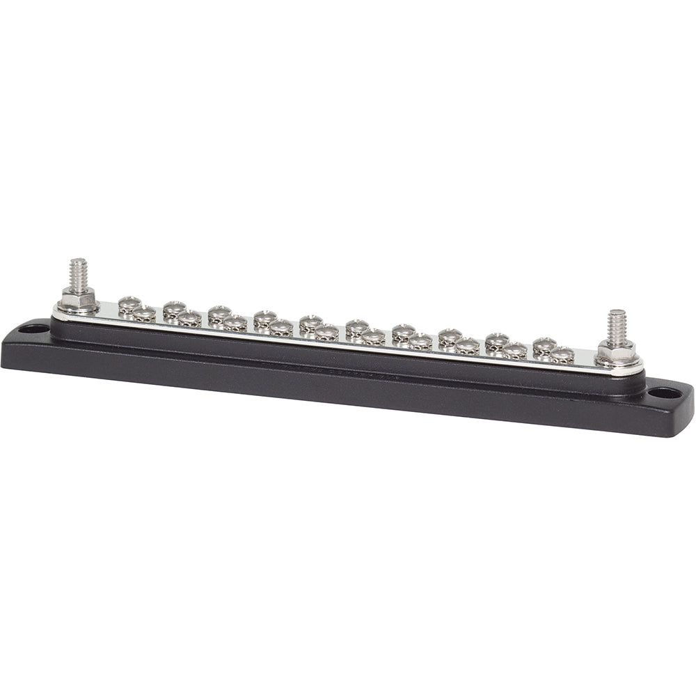 Blue Sea Systems 2302 150AMP Common Busbar with 20 x 8-32 Screw Terminals