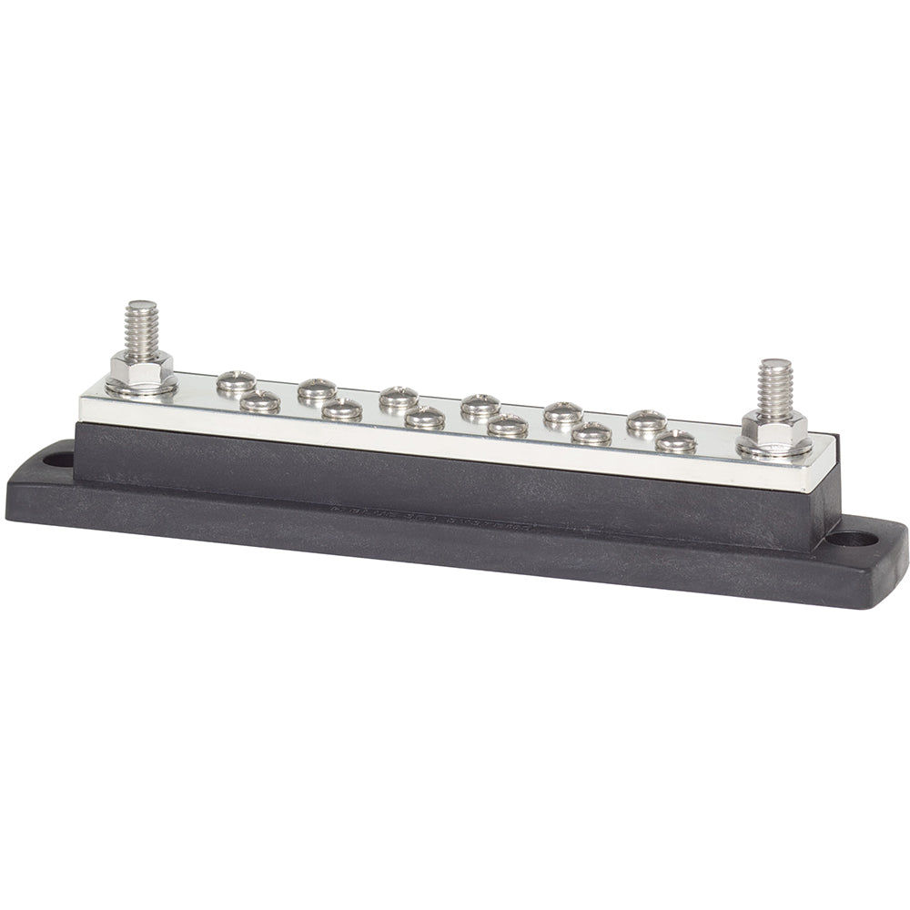 Blue Sea Systems 2105 MaxiBus 250AMP Common BusBar with 12 #10 Terminal Screws