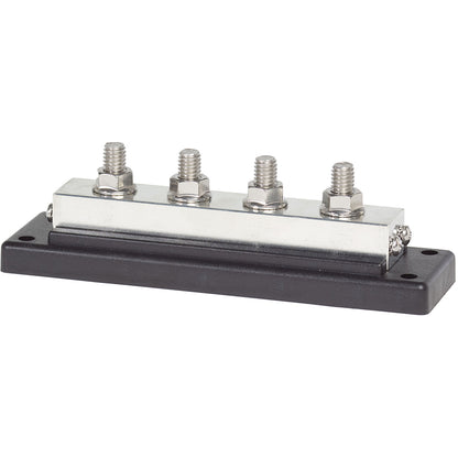 Blue Sea Systems 2104 PowerBar 600AMP Cable Connector with 4 x 3/8 In Stud Terminals