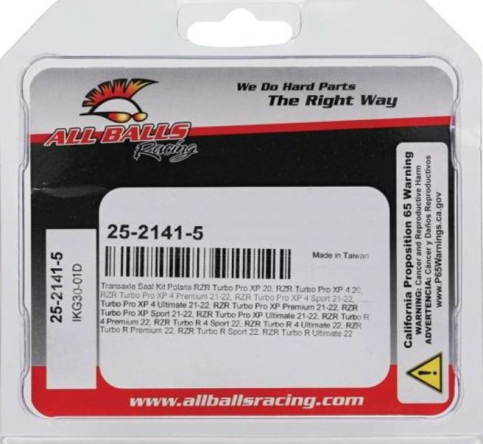 All Balls Racing Differential Seal Kit - Part No. 25-2141-5 for Optimal Engine Protection