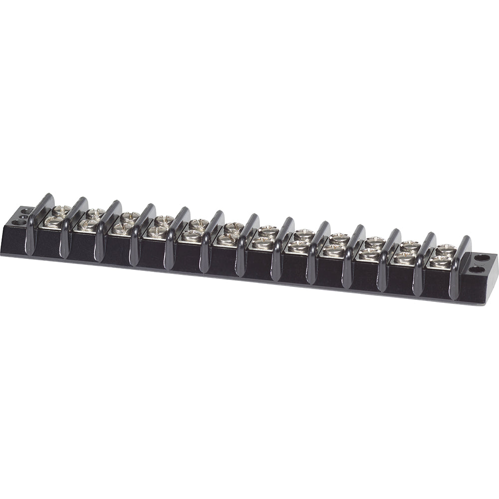 Blue Sea Systems 2512 Terminal Block 30AMP - 12 Circuit for Electrical Distribution