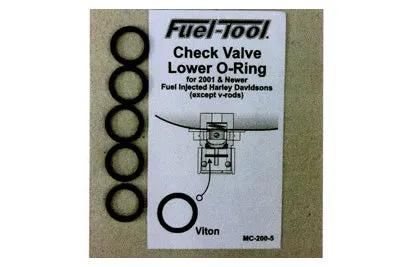Fuel Tool MC200-5 EFI Check Valve O-Rings (Pack of 5) by Fuel Tool