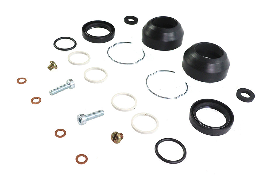 V-Twin Fork Seal Rebuild Kit for 41mm Harley Davidson FXST Models