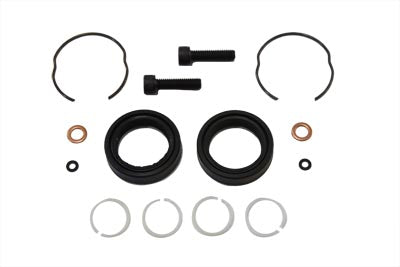 V-Twin Fork Seal Rebuild Kit for 35mm Forks - Fits Harley Davidson XL and FXR Models