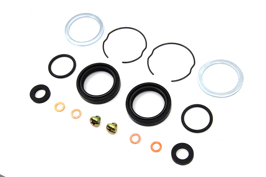 V-Twin 41mm Fork Seal Kit for Harley Davidson FXST (1984-1993)