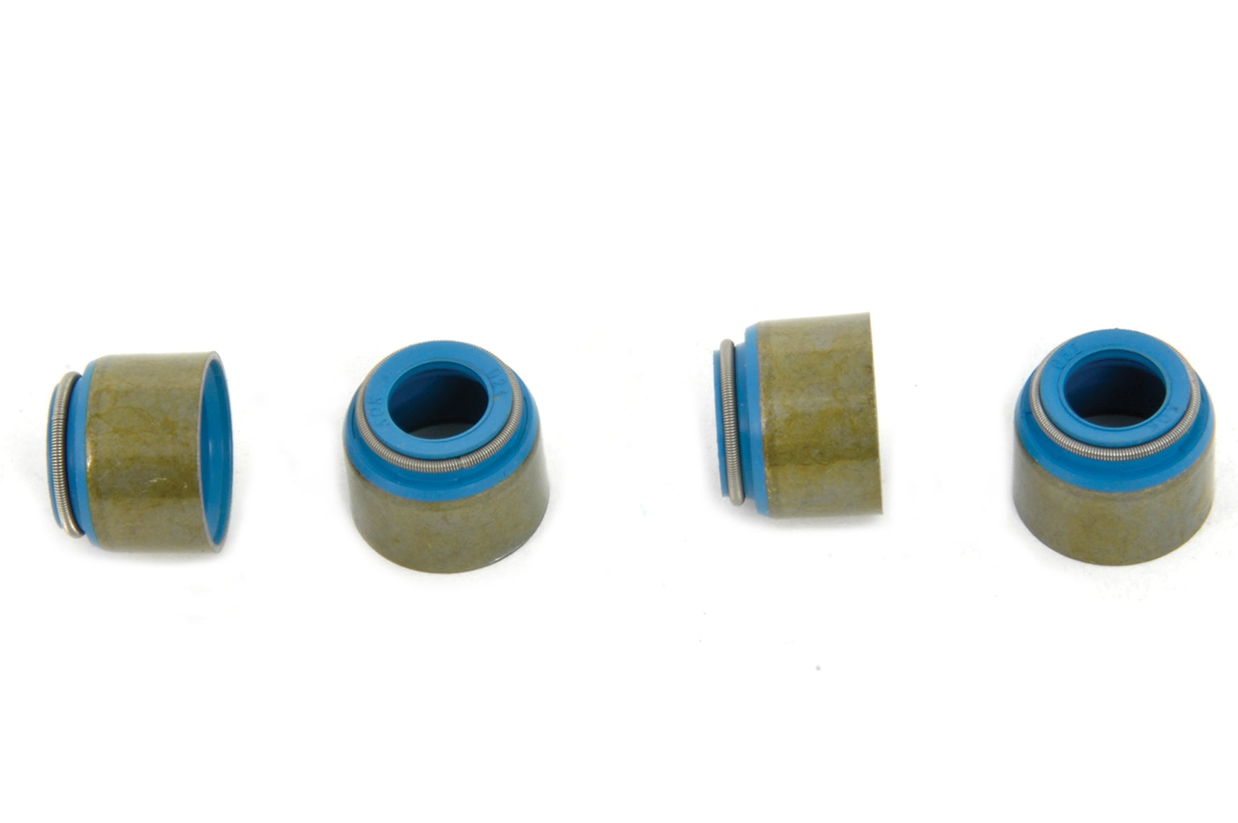 V-Twin Valve Stem Seal Set for Harley Davidson 1978-1984 - Viton Seal with Double Coil Spring and Steel Band