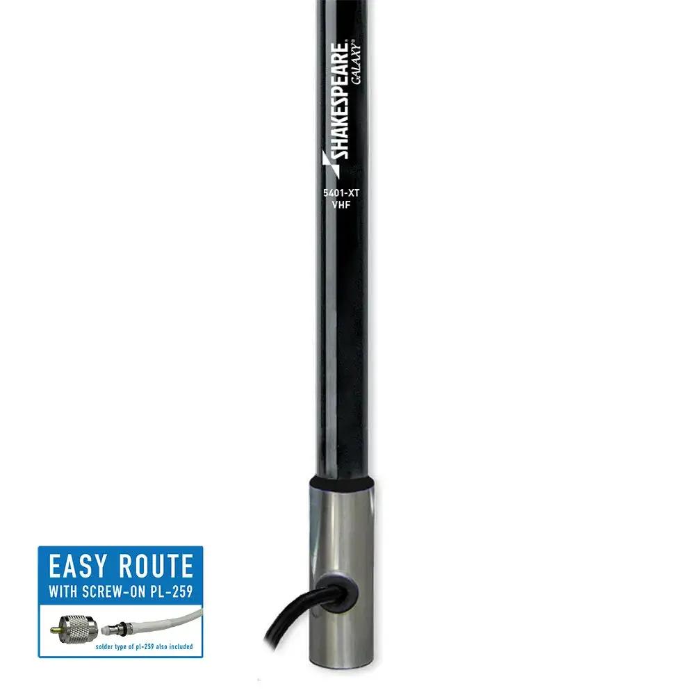 Shakespeare 5401-XT Galaxy 4' Marine VHF Antenna with 3dB Gain by Shakespeare