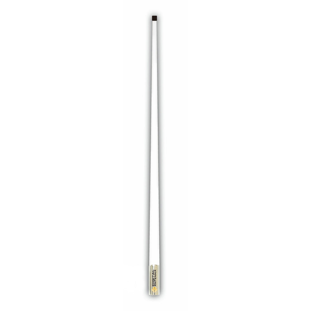 Digital Antenna 528-VW 4' VHF Marine Antenna with 15' Cable - White