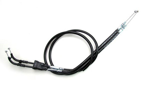Motion Pro Black Vinyl Throttle Push-Pull Cable Set (Part Number 03-0385)