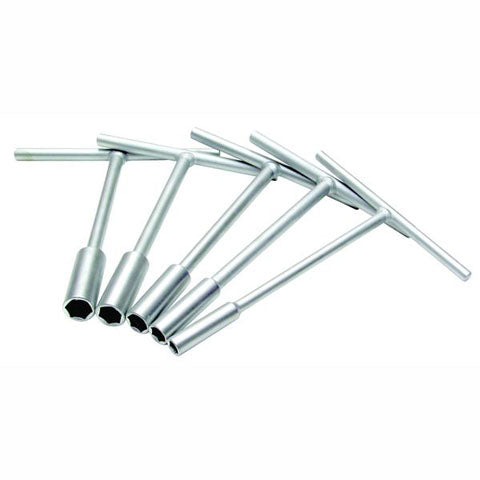 Motion Pro Mini-Pro T-Handle Set 8, 10, 12, 13, 14mm - Precision Tool Set for Motorcycle Maintenance