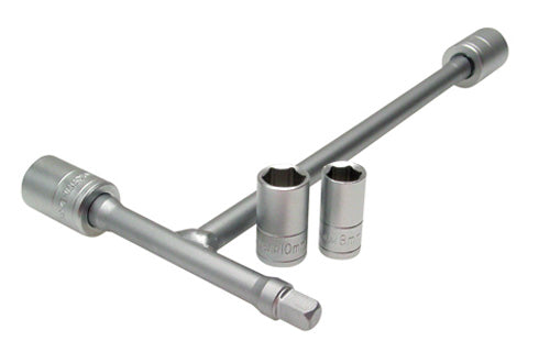 Motion Pro TRI Drive Mini T-Handle with 1/4 inch Drive and Socket Set - Model 08-0389