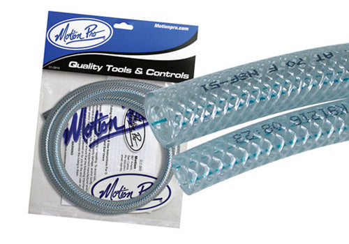 Motion Pro Braided Vinyl Fuel Line, 5/16 Inch ID x 3 Feet