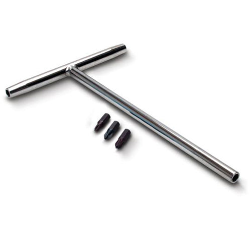 Motion Pro T-Handle Bit Driver with No 1, 2, 3 Metric Phillips Bits - Model 08-0557