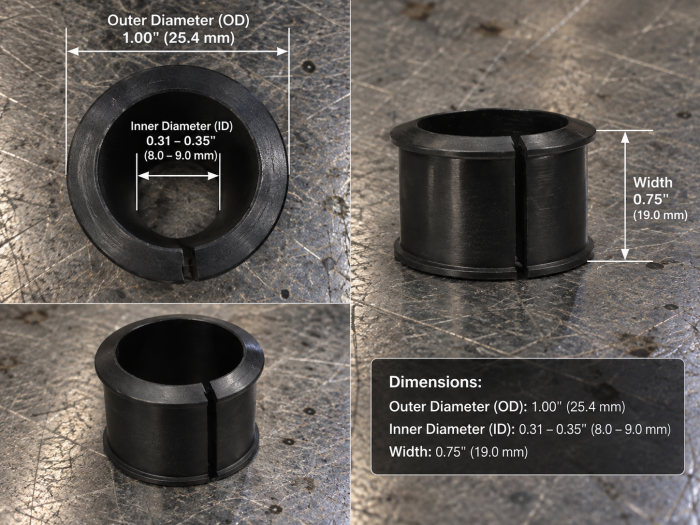 Motion Pro CL-208 Rubber Sleeve, Part Number 00-0140