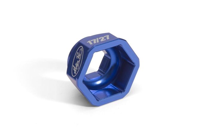 Motion Pro T-6 Combo Lever Hex Adapter 32mm to 27mm/17mm for Motorcycle Maintenance