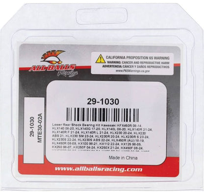 All Balls Racing Shock Bearing Kit 29-1030 for Enhanced Suspension Performance