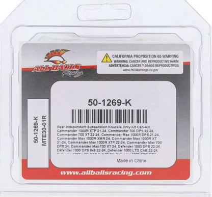 All Balls Racing Rear Independent Knuckle Side Kit - Part Number 50-1269-K