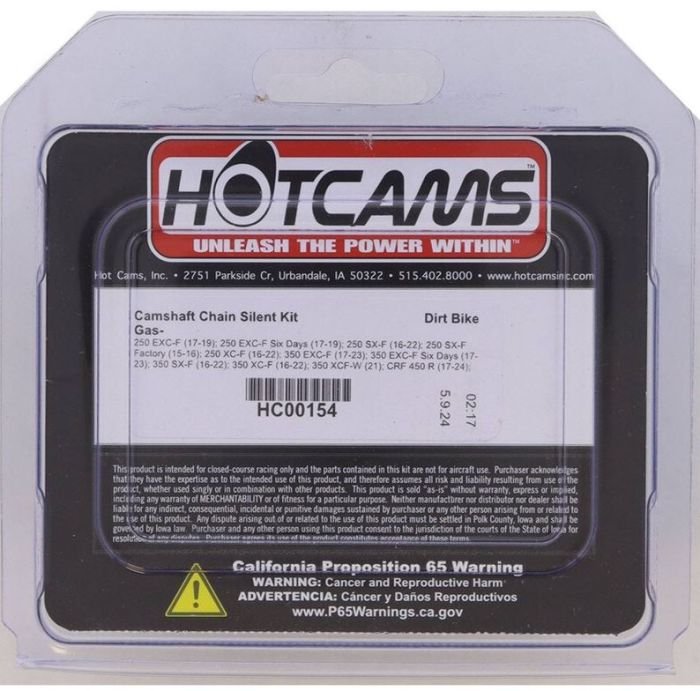 HOTCAMS Camshaft Chain Silent Kit HC00154 for Enhanced Engine Performance