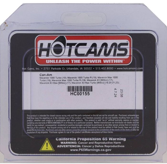 HOTCAMS Camshaft Chain Silent Kit - Part HC00155 for Smooth Engine Performance