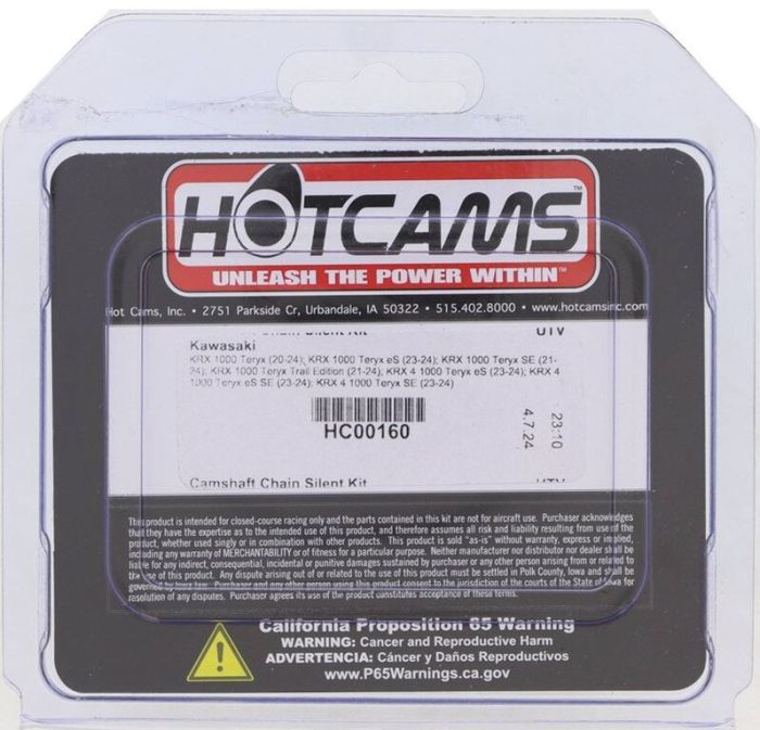 HOTCAMS Camshaft Chain Silent Kit HC00160 for Efficient Engine Performance