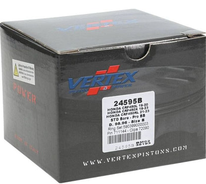 Vertex Forged Big Bore Piston Kit - Part Number 24595B