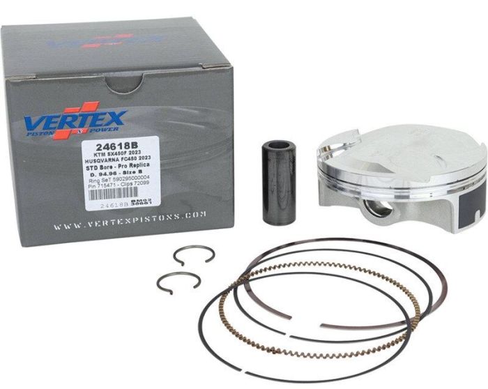 Vertex Forged Replica Piston Kit - Part Number 24618B